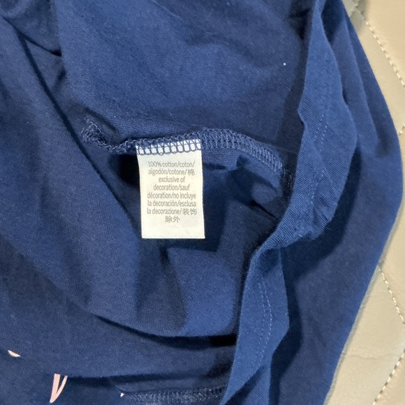 Victoria's Secret Dark Blue Short Sleeve Tee - Picture 5 of 5